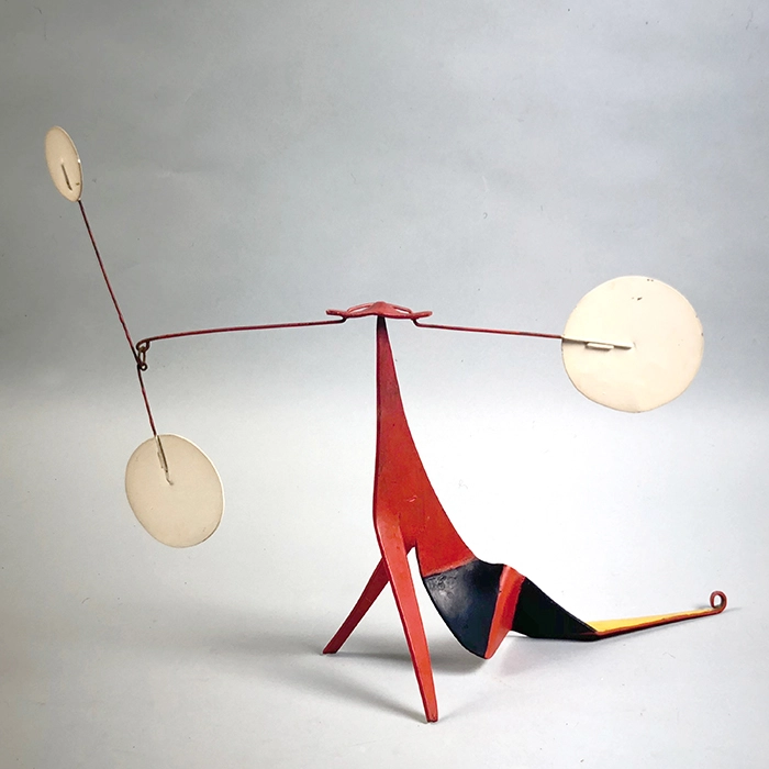 Alexander Calder Crinkly Red & Yellow