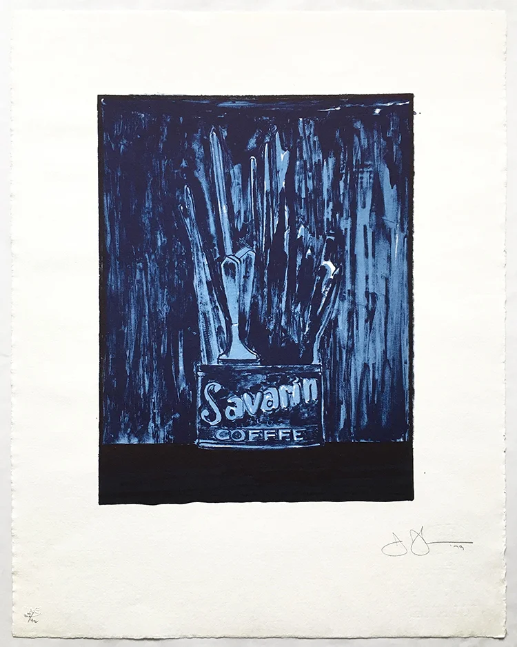 Savarin 6, (Blue) (ULAE 198), 1979
