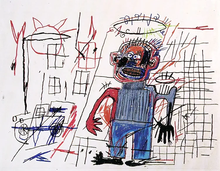 Jean-Michel Basquiat The Warrior