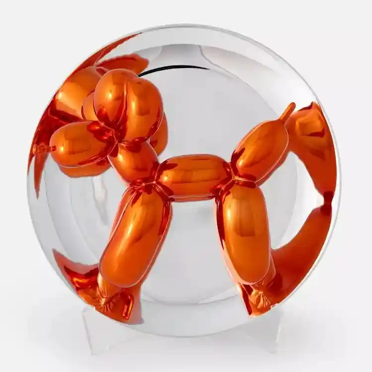 Jeff Koons Balloon Dog, Orange