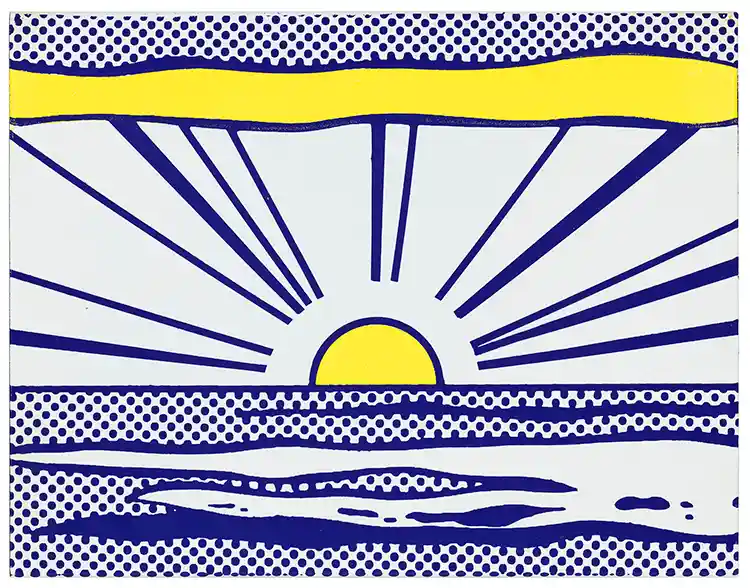 Roy Lichtenstein Sunrise